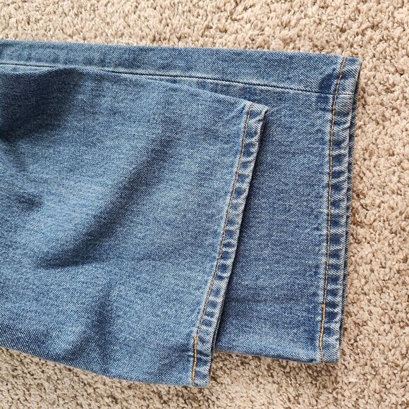 Levi's 550 Relaxed Fit Medium Wash Blue Jeans - Picture 6 of 8